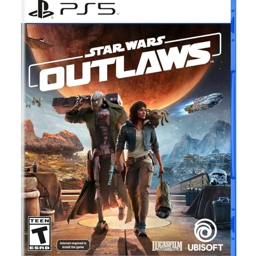 Star Wars Outlaws for PS5 - Blue Case new sealed